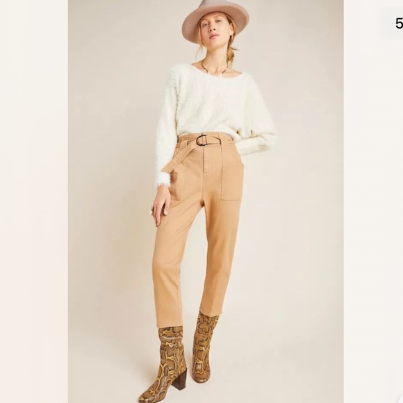 Anthropologie Ember Eyelash Furry Ivory Pullover Dolman Sweater - Picture 14 of 14